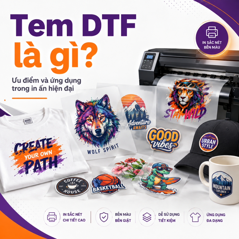 Tem DTF la gi Uu diem va ung dung trong in an hien dai